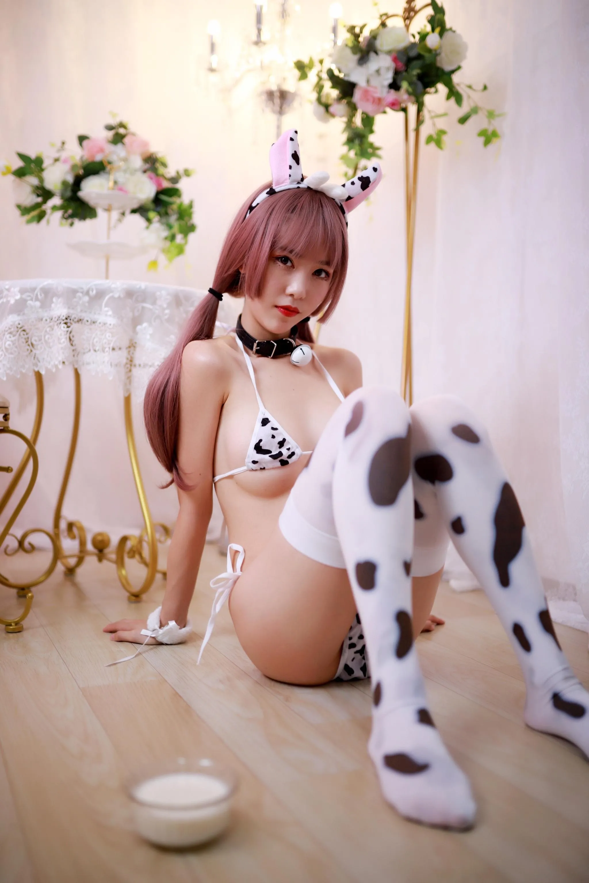 抖娘-利世 – NO.35 奶牛 [38P]插图9